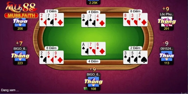 Luật lệ và cách tính điểm của game bài cào