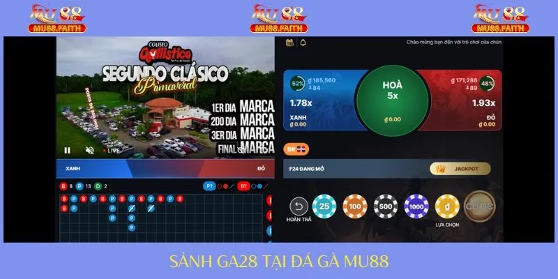 GA28 gây sốt về kèo cược